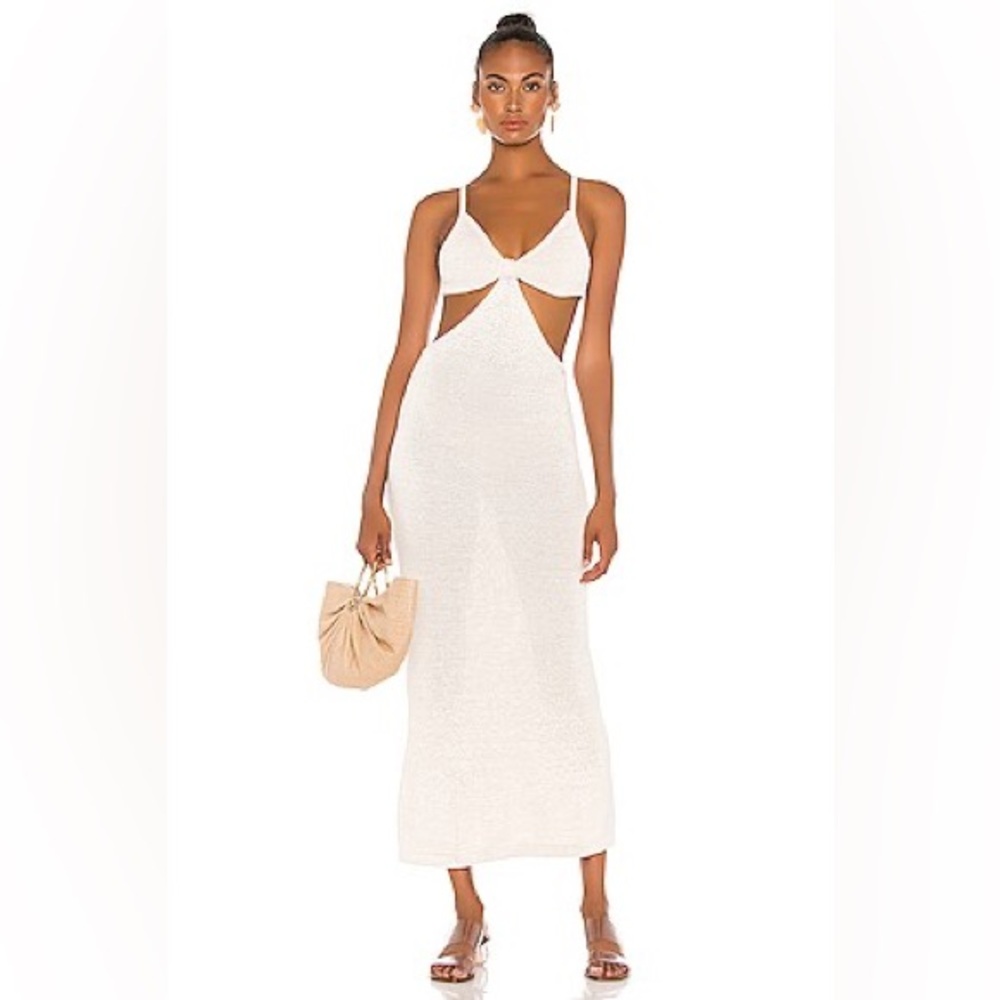 Cult Gaia Serita Dress in Off White